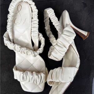 Elegant White Women's Heels